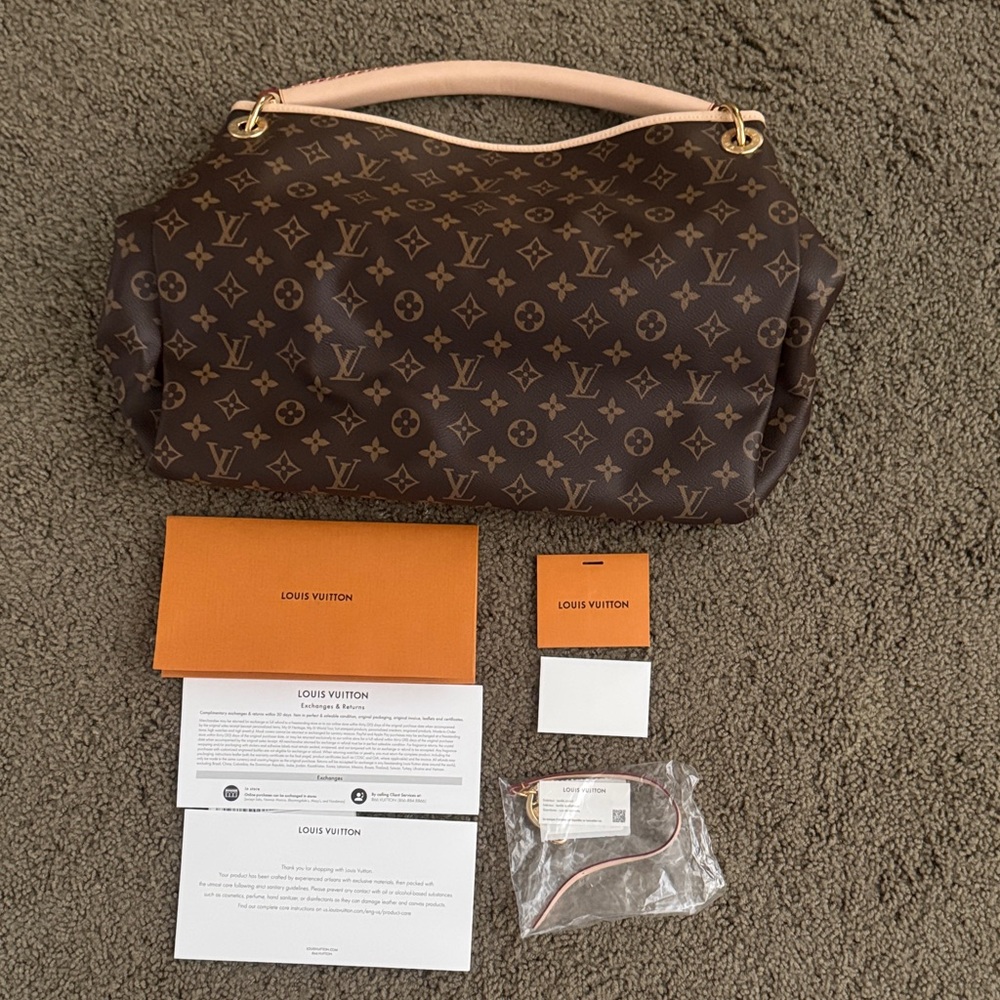 Louis Vuitton Dark Brown Monogram Shoulder Bag